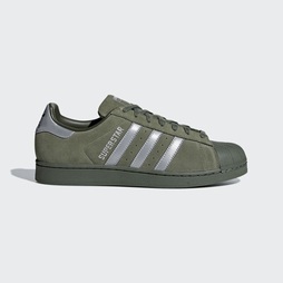Adidas Superstar Férfi Originals Cipő - Zöld [D76340]